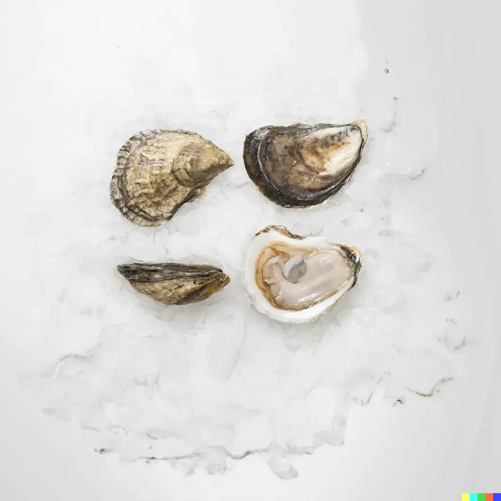 Pema quid oysters reference to thier appearance