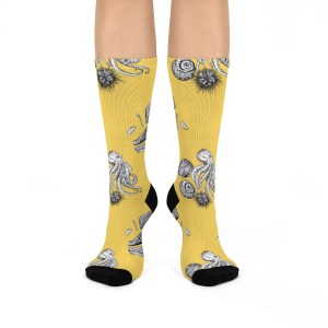 Cool Octopus Socks “The Marine Feast”