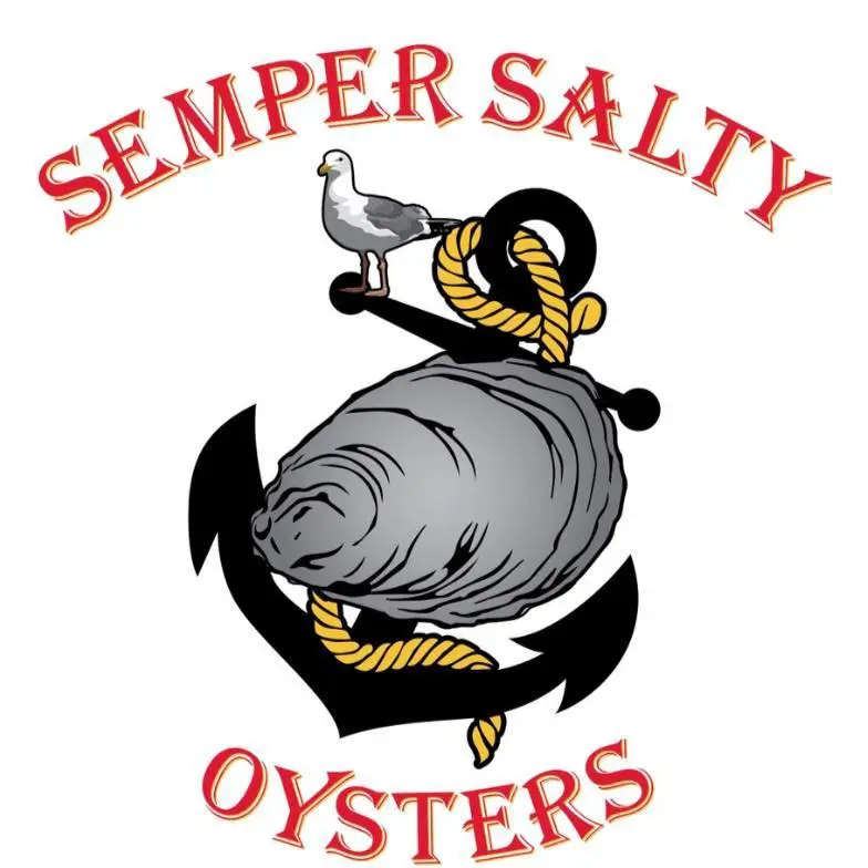semper salty oysters company logo