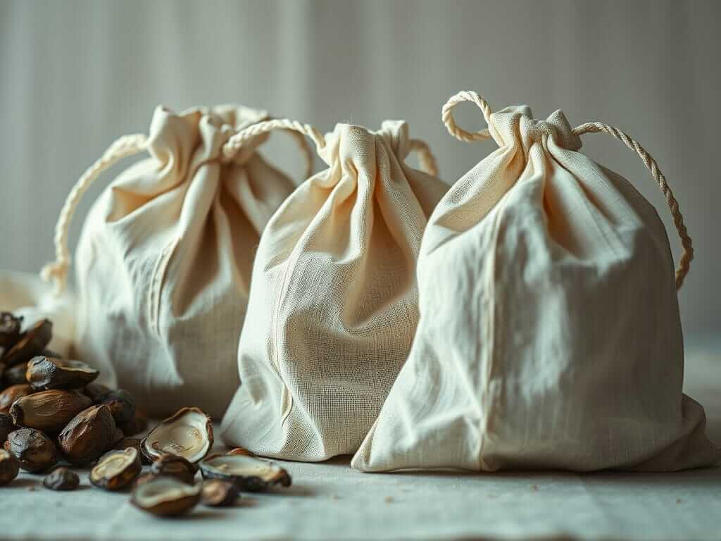 how to store oysters? in cloth bags