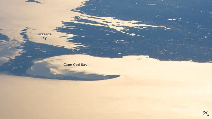Buzzards bay from Space