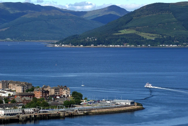 Firth of clyde in scotland united kingdom