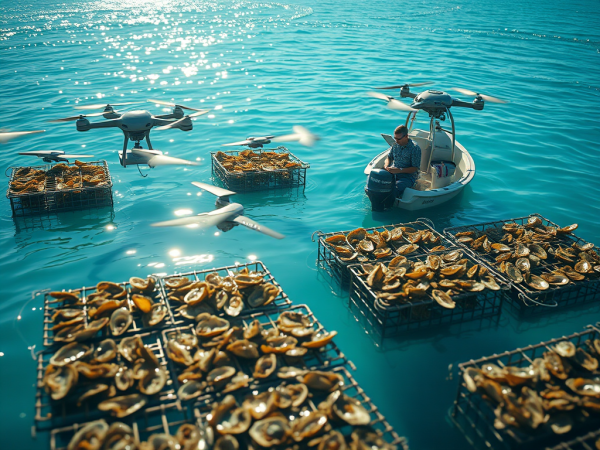 Floating and Submerged Cage Oyster Farming