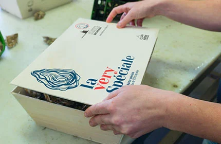 Les Jardins Ostr&eacute;icoles de Tatihou packaging