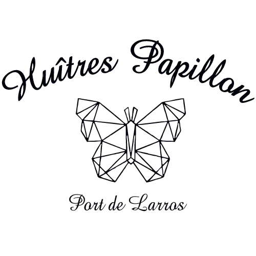 huitre papillon oysters logo