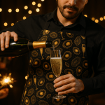 Oyster New Year Premium Twill Apron – Chef-Grade Oyster Apron with Elegant Design