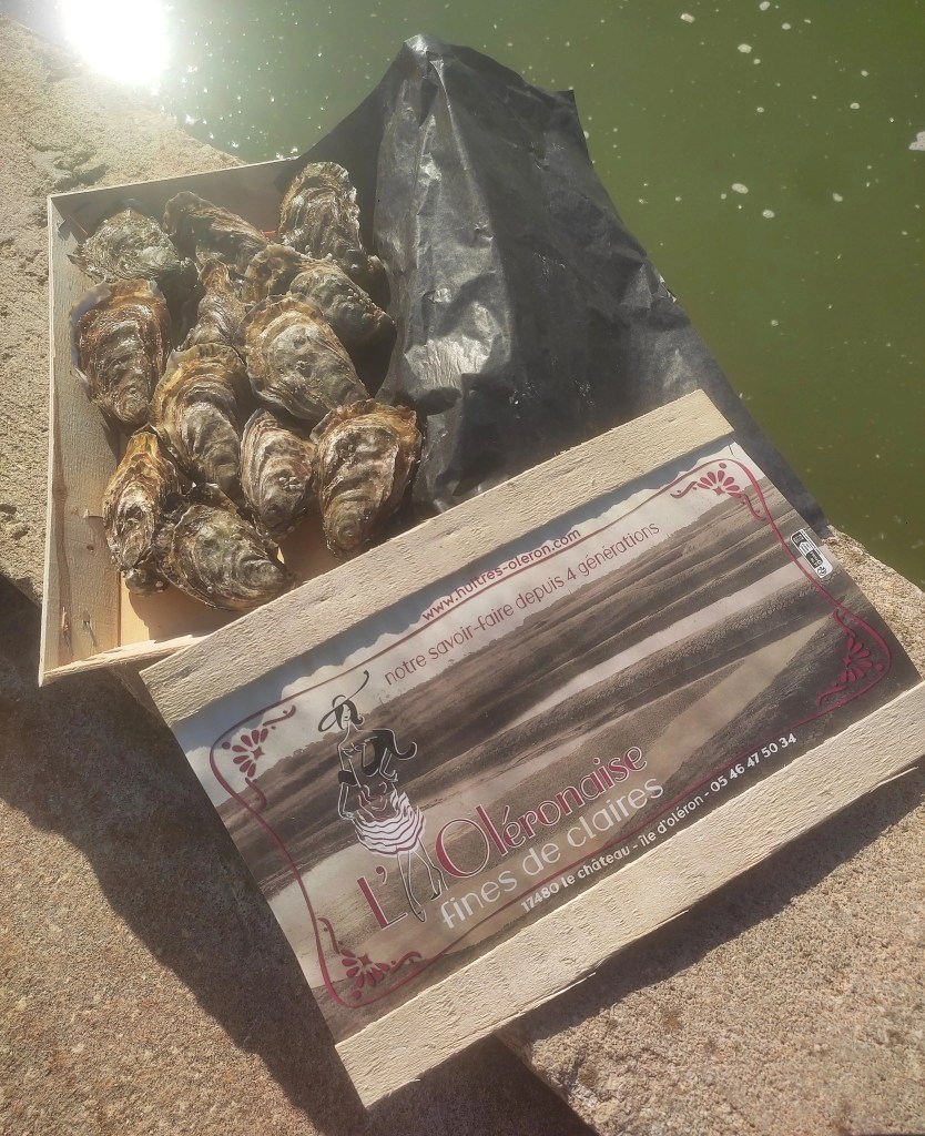 L'Oléronaise oysters packaging