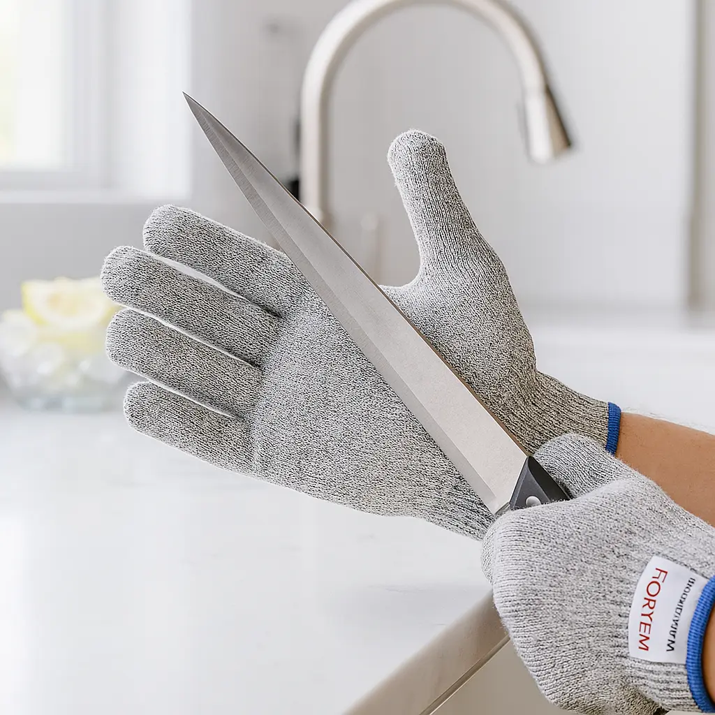 FORTEM cut resistant gloves for oyster shucking