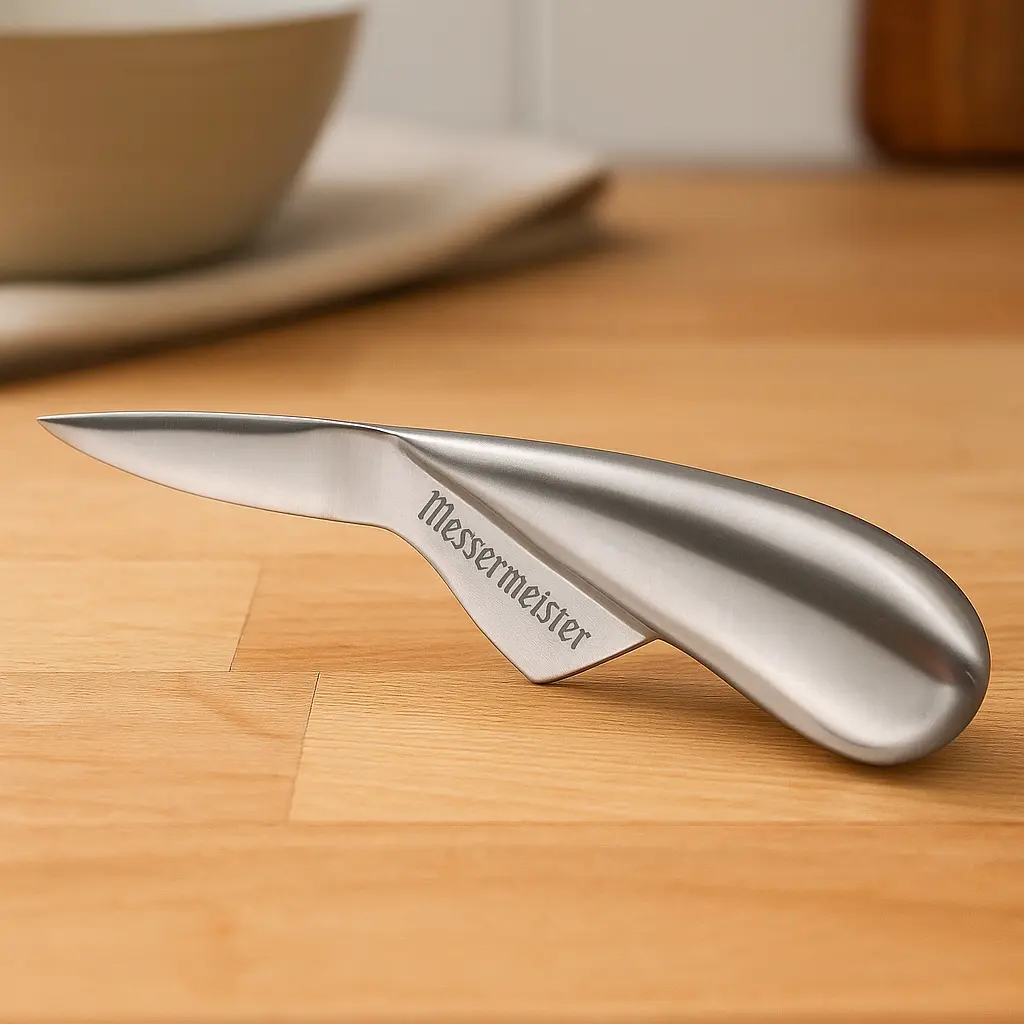 Messermeister 6.5-Inch Oyster Knife with Thumb Fin
