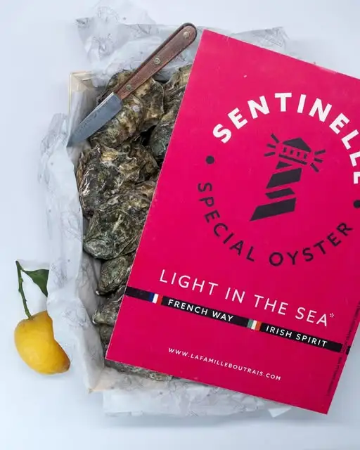 Sentinelle oysters packaging